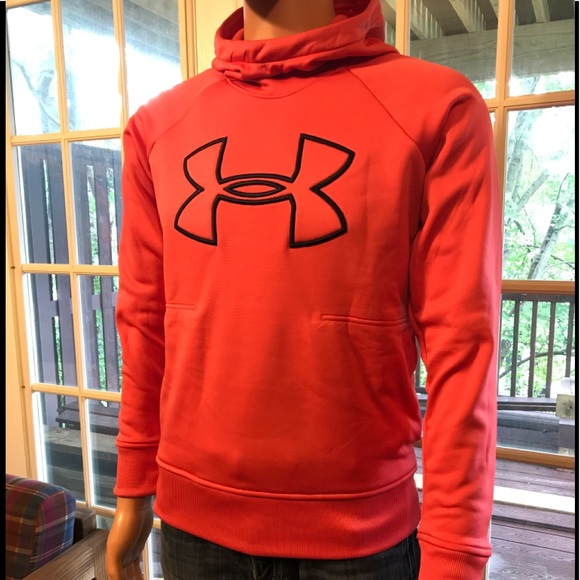 Under Armour Tops - Under Armour Coldgear Fleece Logo Hoodie